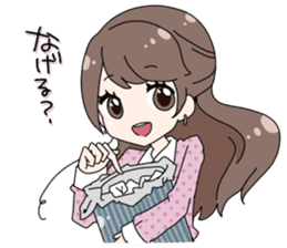 Tohoku aomori tsugaru dialect girl sticker #2913350