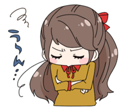 Tohoku aomori tsugaru dialect girl sticker #2913352