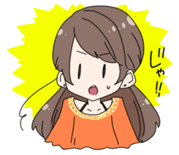 Tohoku aomori tsugaru dialect girl sticker #2913358