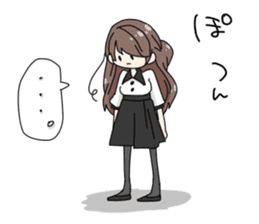 Tohoku aomori tsugaru dialect girl sticker #2913375