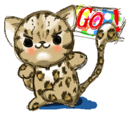 Lucky the kitten sticker #2949828