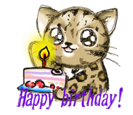 Lucky the kitten sticker #2949832