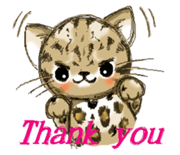 Lucky the kitten sticker #2949836