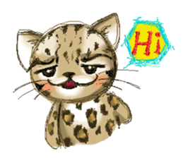 Lucky the kitten sticker #2949837