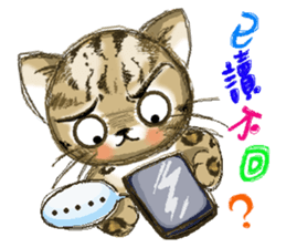 Lucky the kitten sticker #2949840