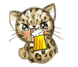 Lucky the kitten sticker #2949841