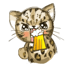 Lucky the kitten sticker #2949841