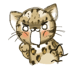 Lucky the kitten sticker #2949844