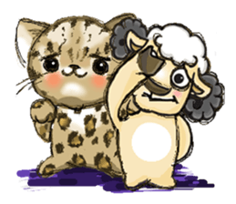 Lucky the kitten sticker #2949845