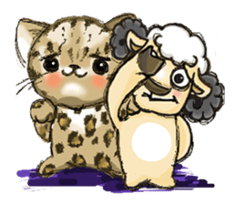 Lucky the kitten sticker #2949845