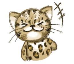 Lucky the kitten sticker #2949847