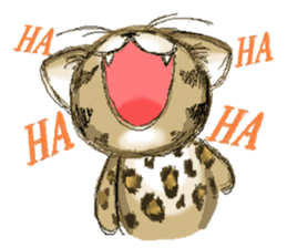 Lucky the kitten sticker #2949848