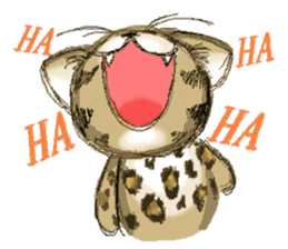 Lucky the kitten sticker #2949848