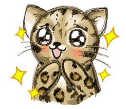 Lucky the kitten sticker #2949850