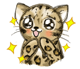 Lucky the kitten sticker #2949850