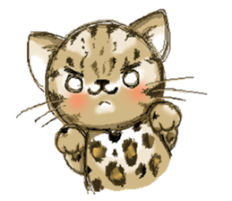 Lucky the kitten sticker #2949854