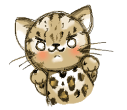 Lucky the kitten sticker #2949854