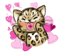 Lucky the kitten sticker #2949855