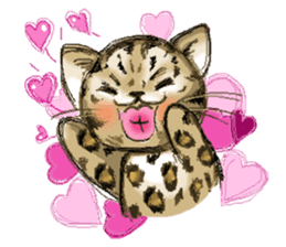 Lucky the kitten sticker #2949855