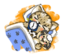 Lucky the kitten sticker #2949857