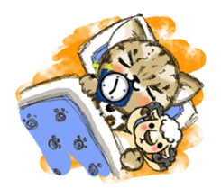 Lucky the kitten sticker #2949857