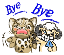 Lucky the kitten sticker #2949864