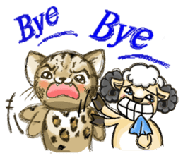 Lucky the kitten sticker #2949864