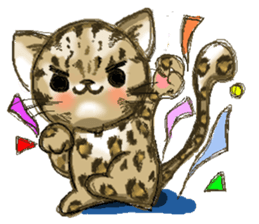 Lucky the kitten sticker #2949866