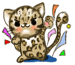 Lucky the kitten sticker #2949866