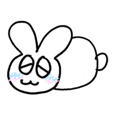 Usamaru Happy Life 2 sticker #3007099