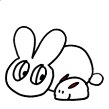 Usamaru Happy Life 2 sticker #3007104