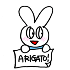 Usamaru Happy Life 2 sticker #3007105