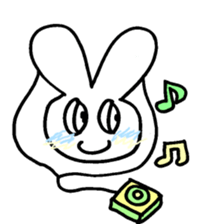 Usamaru Happy Life 2 sticker #3007113