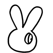 Usamaru Happy Life 2 sticker #3007124