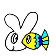 Usamaru Happy Life 2 sticker #3007125