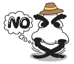 Mister Nose sticker #3009350