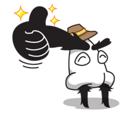 Mister Nose sticker #3009353