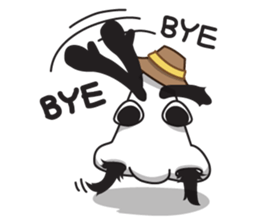 Mister Nose sticker #3009370