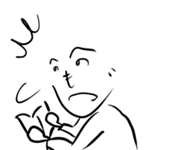 Life of a henohenomoheji sticker #3012377