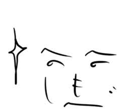 Life of a henohenomoheji sticker #3012379