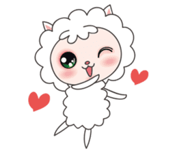little sheep Mongsil sticker #3089047
