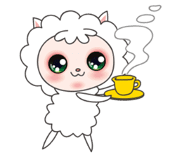 little sheep Mongsil sticker #3089052