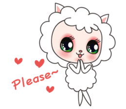 little sheep Mongsil sticker #3089054