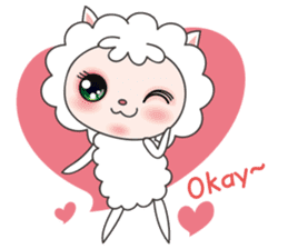 little sheep Mongsil sticker #3089056