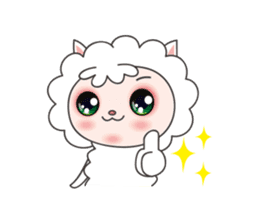 little sheep Mongsil sticker #3089067