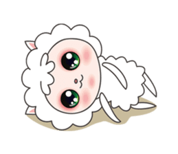 little sheep Mongsil sticker #3089072