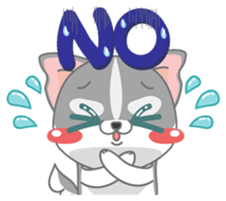 Give me Squipy-Husky sticker #3166793