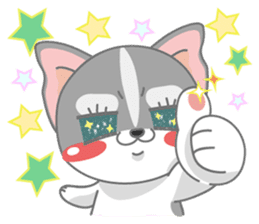 Give me Squipy-Husky sticker #3166796