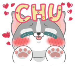 Give me Squipy-Husky sticker #3166799