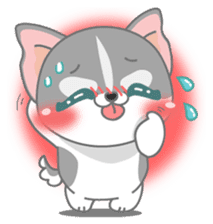 Give me Squipy-Husky sticker #3166800